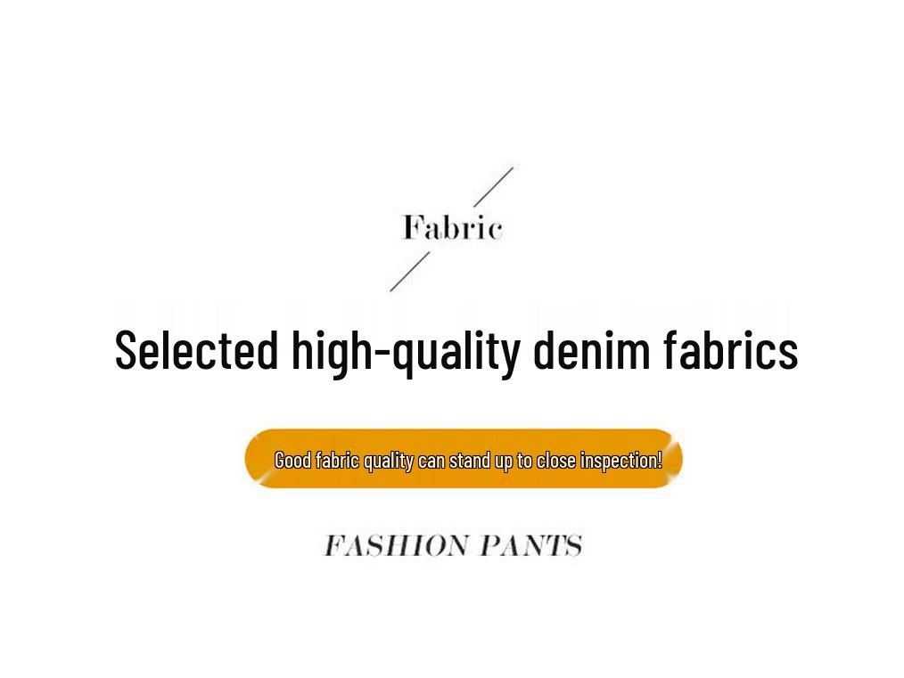 High-Waisted Curved Leg Jeans for Women - 2026 Spring New Style, Pear Shape, Hip-Covering, Slimming, Loose Wide Leg, Floor Length, Casual Long Pants