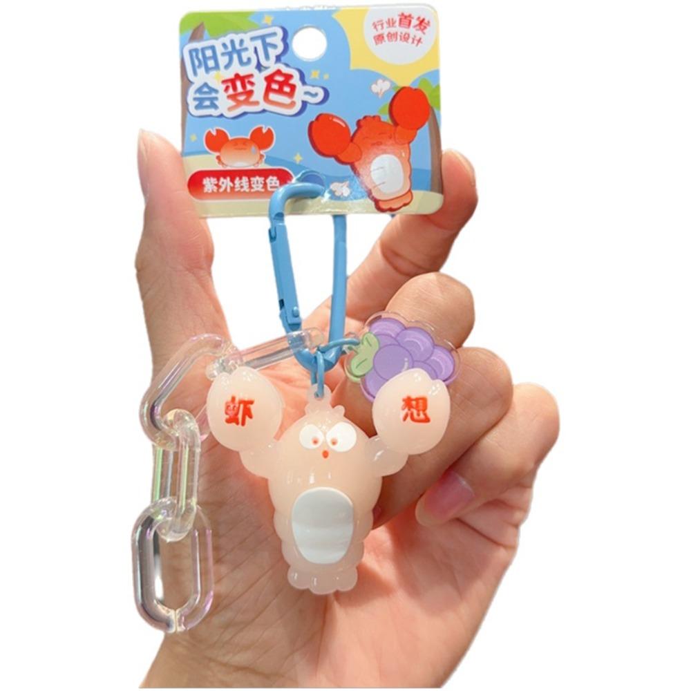 Funny Roast Duck Pendant Cartoon Barbecue Skewers Keychain  Backpack Decor