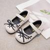 Baby Girl Shoes, Korean Style Infant Shoes, Toddler Shoes, Toddler Walking Shoes, Stylish Little Leather Shoes, Girls' Bow Princess Shoes