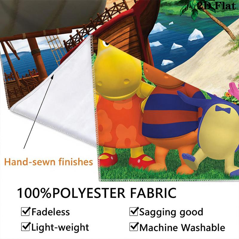 The Backyardigans Pattern Home Decor Tapestry, Wall Hanging, Decorative RV Wall Cloth.SGT0917344