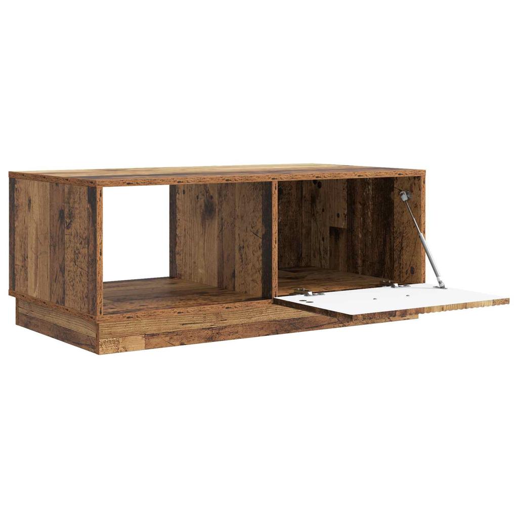 Vintage Style Coffee Table Made of Reclaimed Wood 90 x 50 x 37 cm Engineered Wood