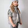 Thickened Corduroy Children's Vest Warm Casual Solid Color Jacket Boys Girls Autumn Spring Fashion Collar Waistcoat 1-10T