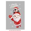 Double Sided Christmas Window Sticker Removable PVC Xmas Tree Mural  Winter Celebration
