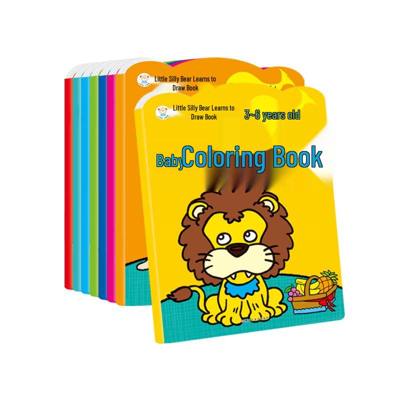 Little Bear Kids Drawing Coloring Book Set