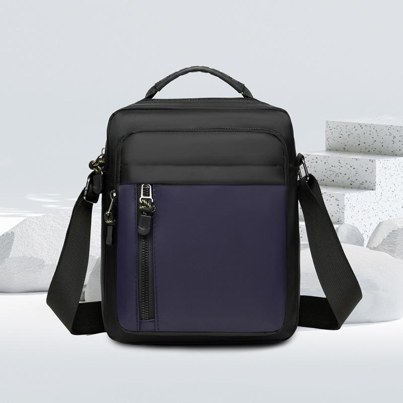

Мужская сумка Новая мужская сумка через плечо Повседневная сумка-мессенджер Простая модная трендовая сумочка Деловая сумка фиолетовый