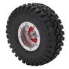 RC Tire 2.2 Inch   Rubber Alloy RC Car Wheel with Metal Wheel Hub RC Spare Upgrade Parts Accessory
