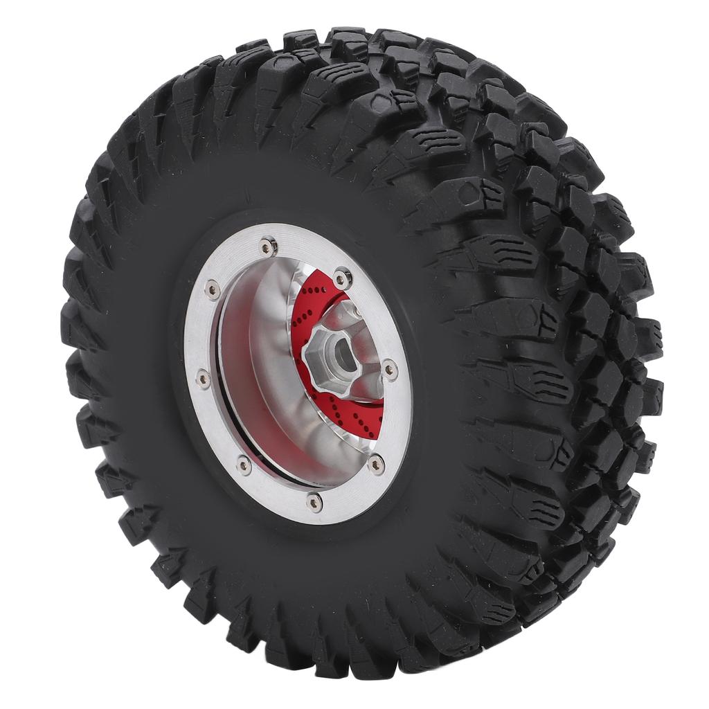 RC Tire 2.2 Inch   Rubber Alloy RC Car Wheel with Metal Wheel Hub RC Spare Upgrade Parts Accessory