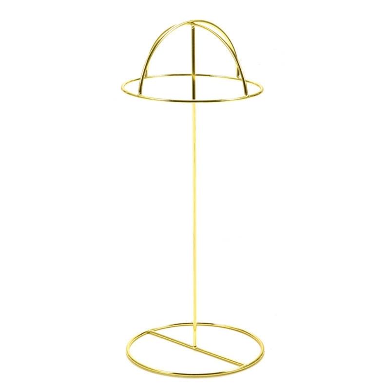 Porta cappelli da tavolo versatile, porta cappelli in metallo multiuso, organizer per organizzare e esporre copricapi