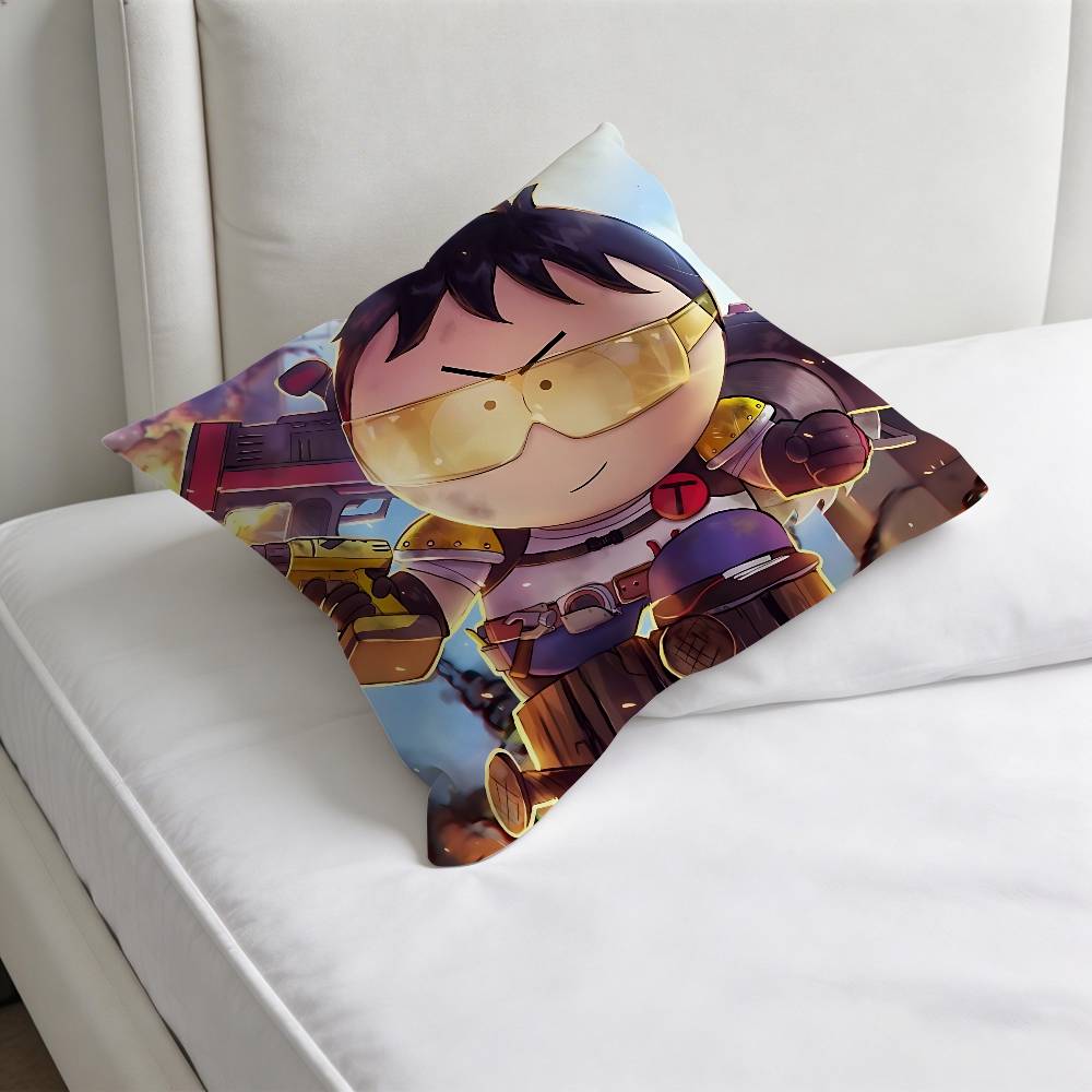 Kyle Stan SSouth PPark Decorative Square Pillow Cover Modern Cushion Case for Living Room Bedroom