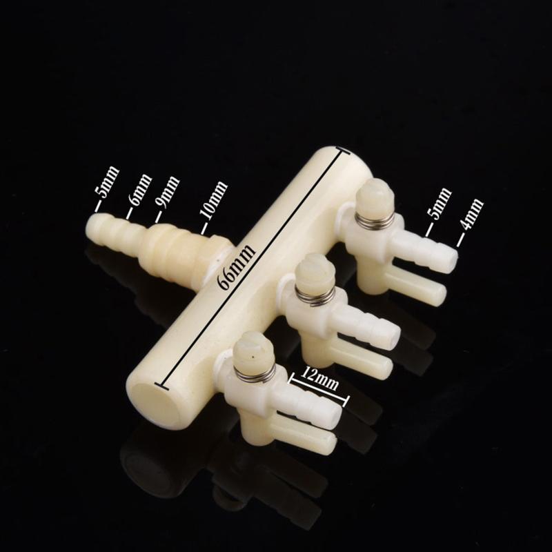 2/3/4/5/6Way Aquarium Air Pump Hose Splitter Oxygen Pipe Distributor Fish Tank Aeration Tube Air Flow Control Valve Accessories