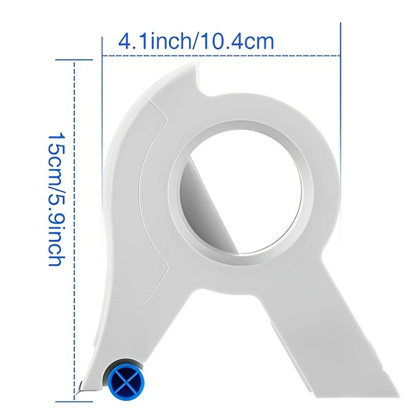 Professional Painter's Masking Tape Dispenser, Durable ABS Handheld Tape Applicator for Home and Industrial Use Tools