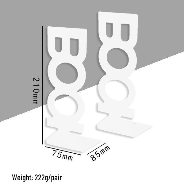 Creative Metal Tree of Life L-Shaped Bookends for Office & Home Bookshelf Storage