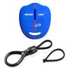 For Mitsubishi Outlander XL Pajero Lancer Asx Attrage Grandis 3 button Silicone car Key Protective Cover Case Keychain Shell