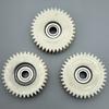 3PCS 36T Nylon Helical Gear with Bearing 48×13.4×8mm for Bafang Hub Motor Right-Hand Helical Gear