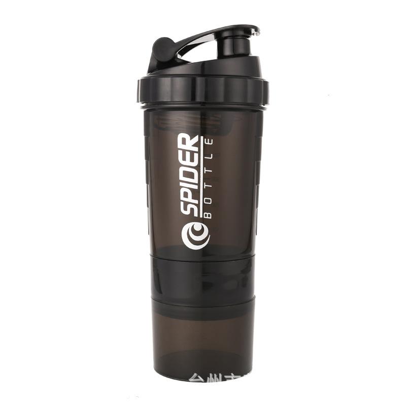 550ML Protein Powder Shaker Cup Milkshake Cup Fitness Cup Mixing Cup with Printed Plastic Cup Water Cup