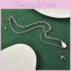 Drop Water Trendy Crystal Layered Necklace For Women Perfect For Casual Or Wear Formal