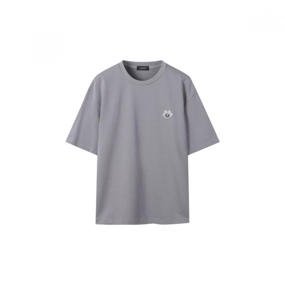 CusTomellow Gray Relax FiT Logo T shirT cwTam25414gyx 95