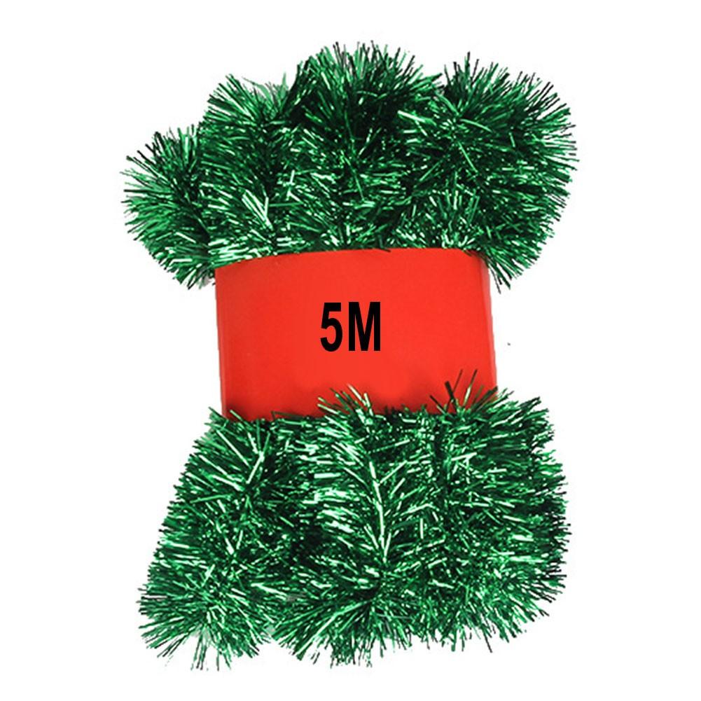 Stylish Christmas Bar Tops Ribbon Tinsel Garland 5M Length Delightful Decor