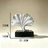 Handmade Pop Art Resin Ginkgo Leaf Ornament Chinese Style Living Room & Hotel Decoration