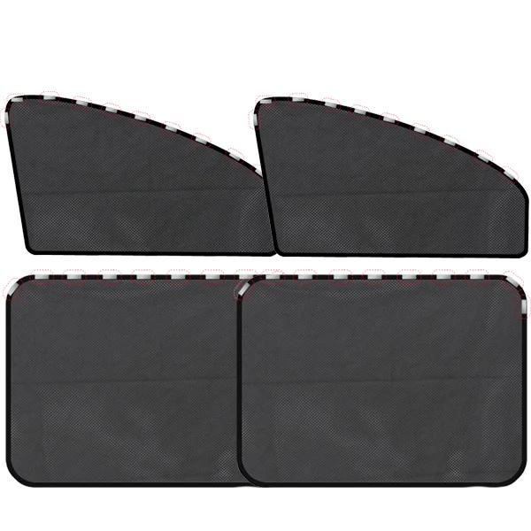 Magnetic Car Sun Shade Anti-UV Front/Rear Window Sunshield Shadow Mesh Glass Shading Car Privacy Shield Auto Interior 1-4pcs