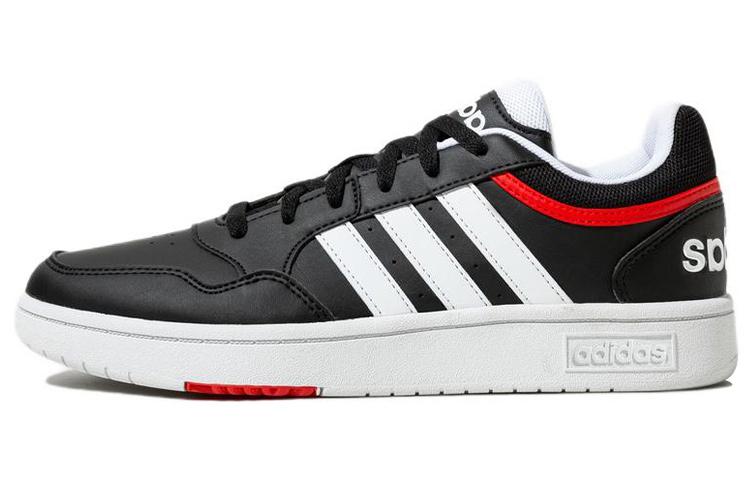 Adidas Hoops 3.0  Black White Red  H03778 46