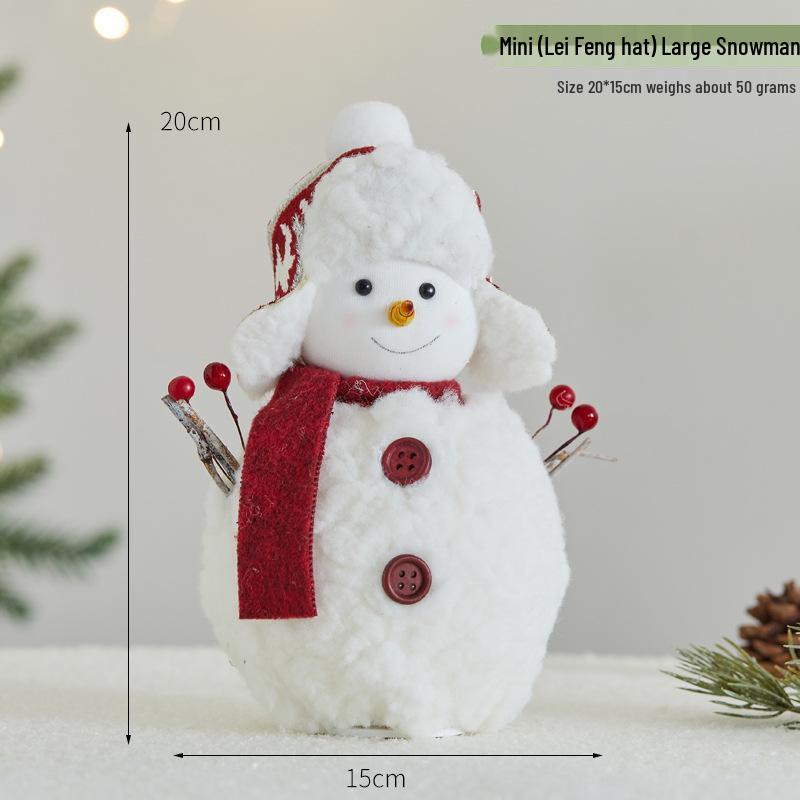 Christmas Snowman Foam Ornament for Home & Store Decoration