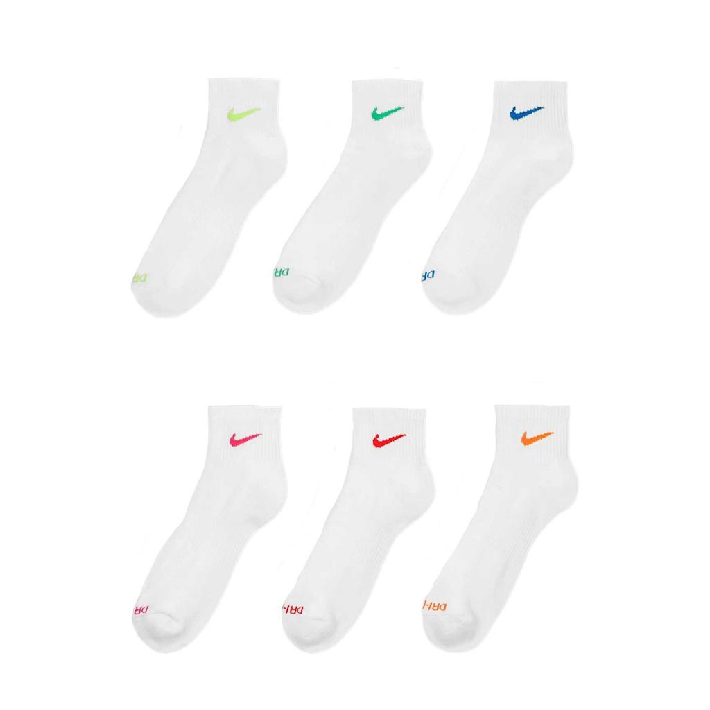 Nike Dri Fit SS25 Ponožky 6 párů Vícebarevné Dětské SX6899-968