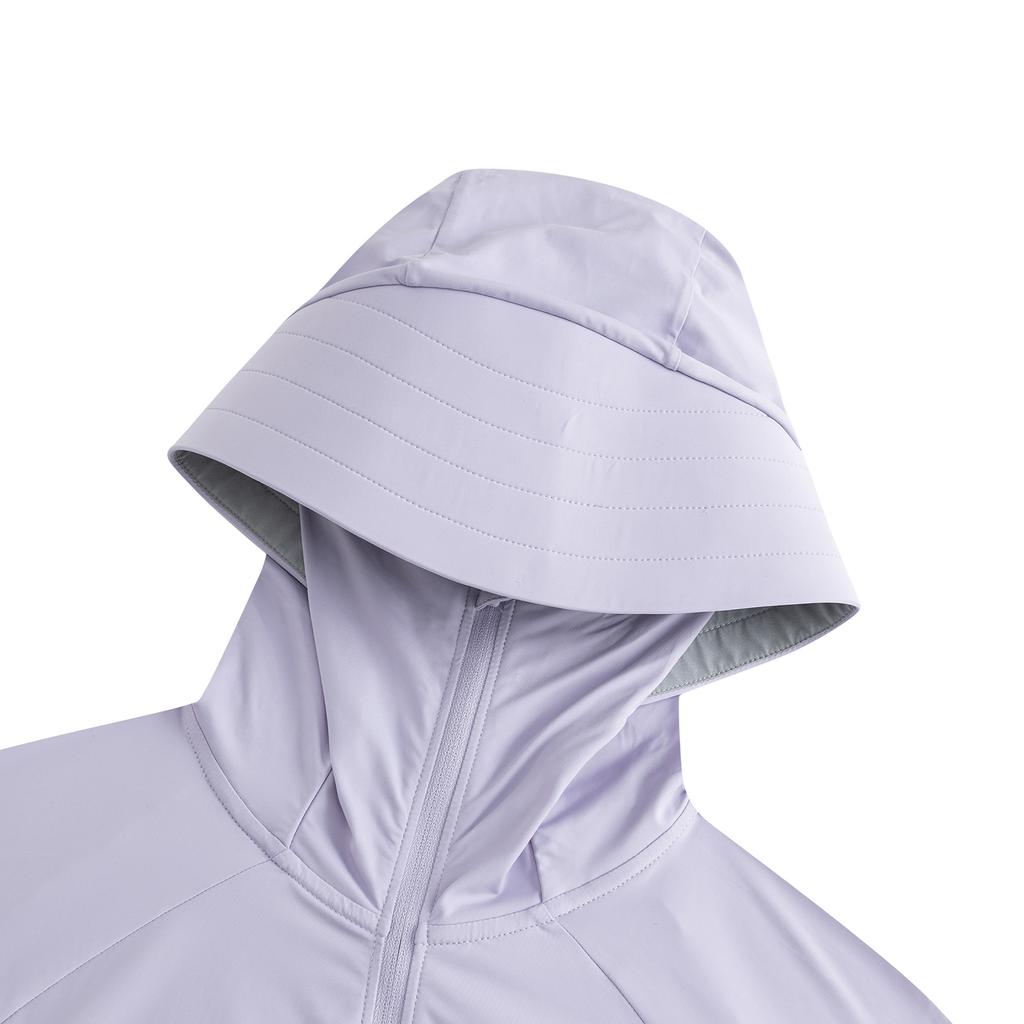 Anta Training Series Womens Knitted Sports Top Summer 2026 Sun Protection Women tops Light-Purple 962627706-5