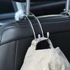 Car Seat Hook Auto Hidden Back Seat Headrest Hanger for Handbag Shopping Bag Coat Storage Hanger Car Accessories Hook Organizer