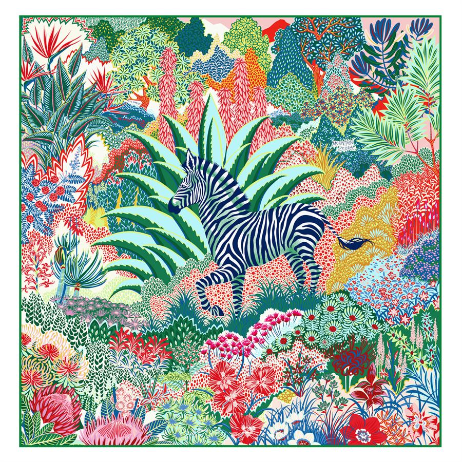 90Cm Classic Checkered Horse  Square Scarf Women Twill Silk Scarf Shawl Hijab Luxury Bandana Foulard Neckerchief Head Scarf