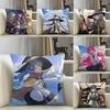 Pillow Case Linen Pillows Case Cushions Case Sofa Pillows Case Decor Home MMushoku TTensei Anime