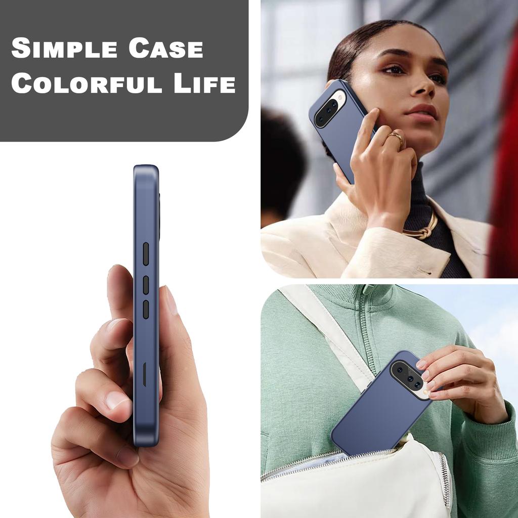 GW03 For Google Pixel 10/10 Pro Case TPU+PC Phone Cover Dual Layer Shockproof
