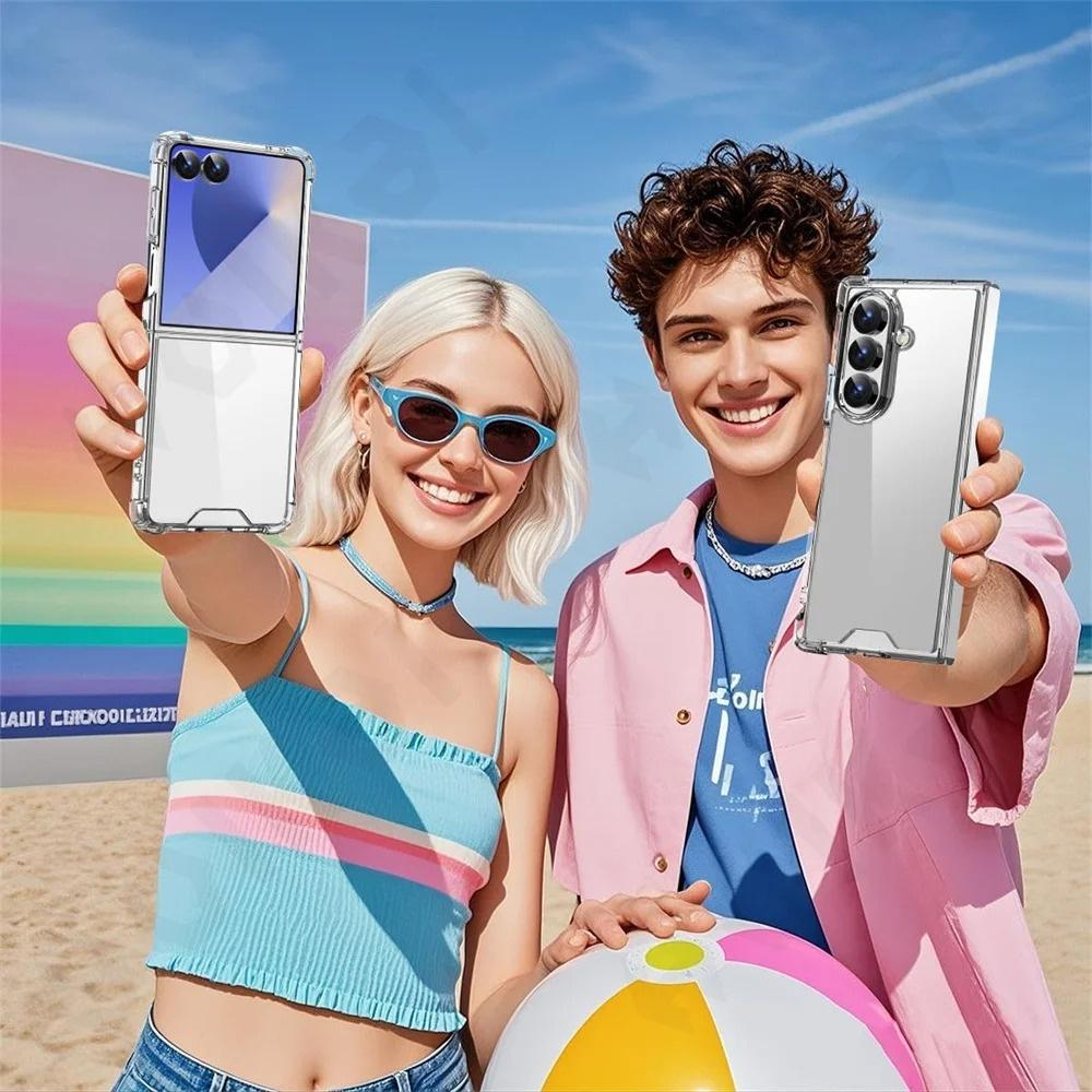 Case for Samsung Galaxy Z Flip7 5G, Transparent