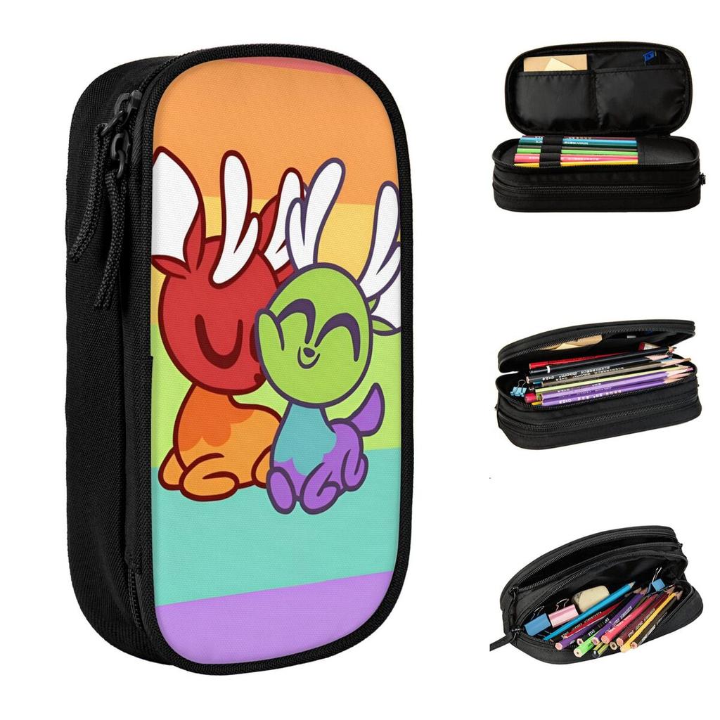 Chikn Nuggit Pencil Case Canvas Pencil Box Girls Boys Cool College School Pencil Cases Supplies