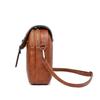 Women Crossbody Bag Mobile Phone Bag Leather Cross-body Card Wallet Pouch Travel Handbag Mini Wallet Shoulder Purse D2K0