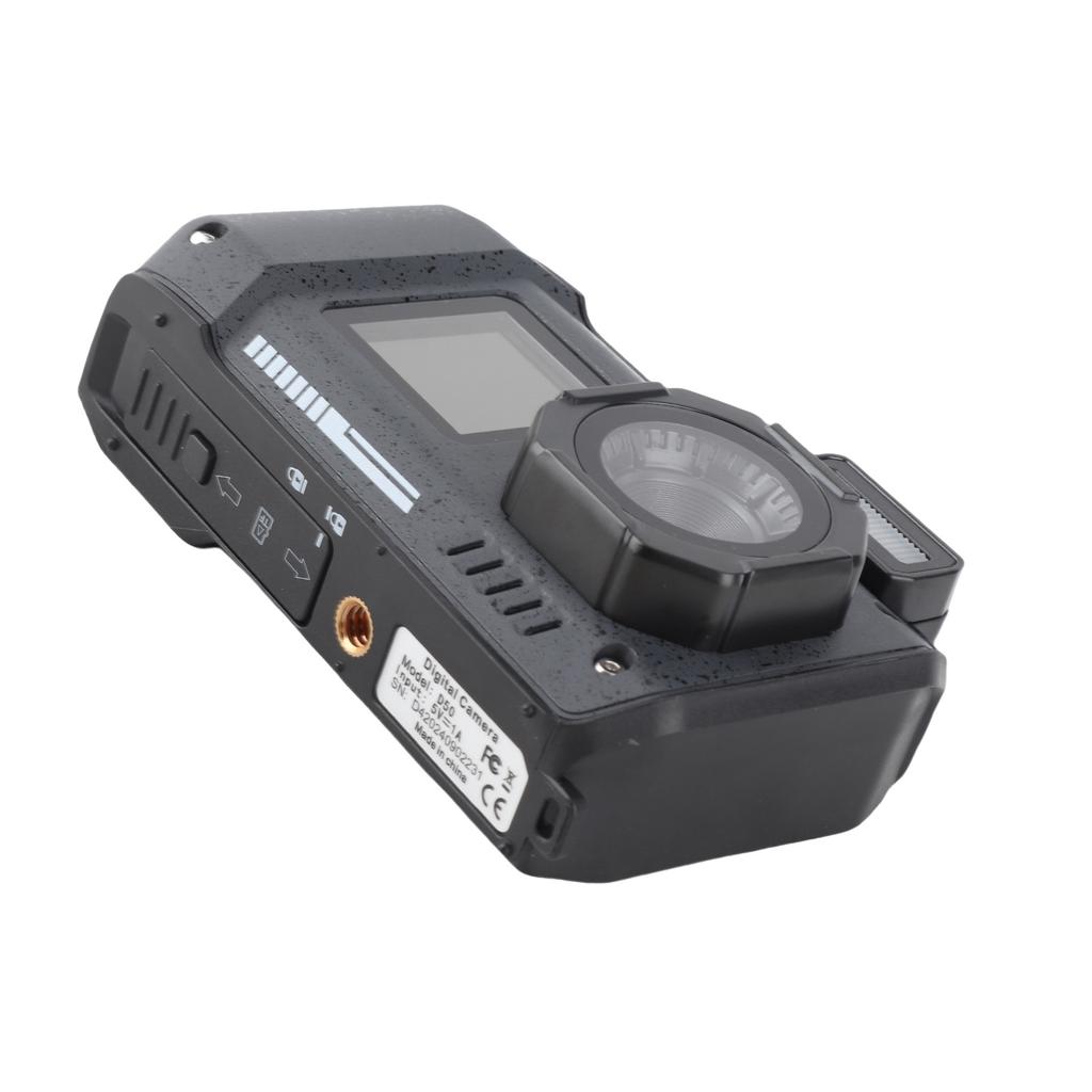 4K 65MP Underwater Camera Autofocus 2.88in 1.44in Dual Screen 2500mAh 33FT Water Proof Camera Underwater Digital Camera for Snorkeling