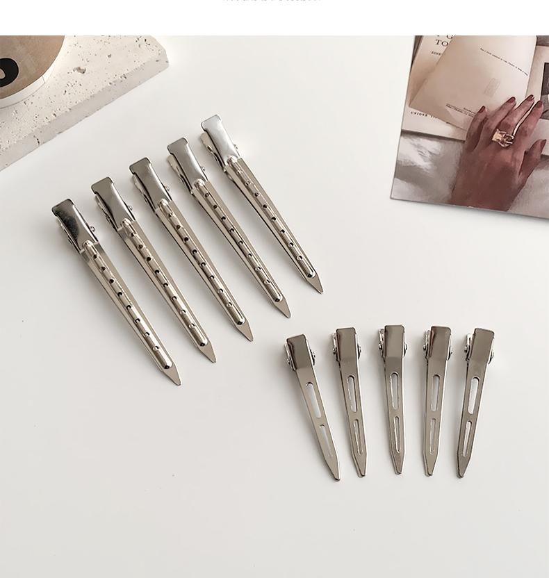 Lange Haarspangen für Frauen Mädchen Flauschiges Haar Make-up Pony Haarfixierwerkzeuge Haarnadeln Haarspangen Mode Haarschmuck