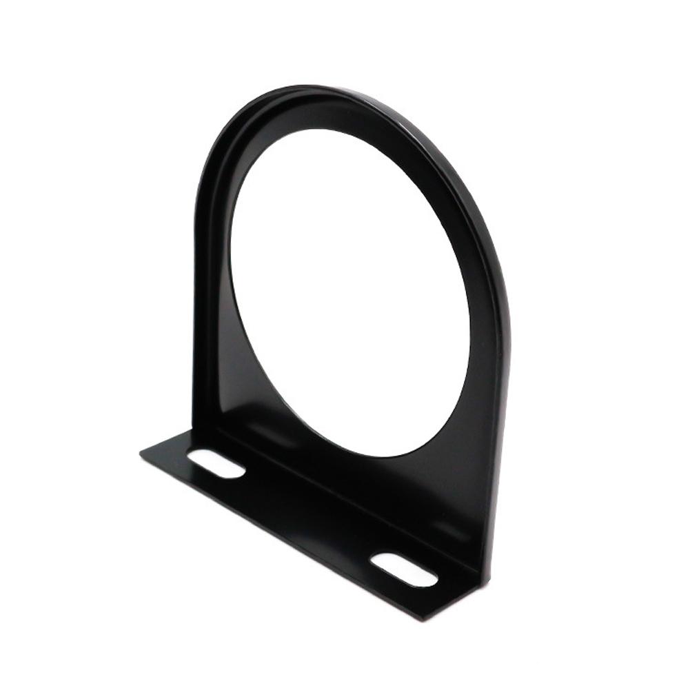 Single Hole 52mm 2Inch Car Motorcycle Gauge Mount Pod Holder Iron Black Bracket for Auto Meter Gauge Pillar
