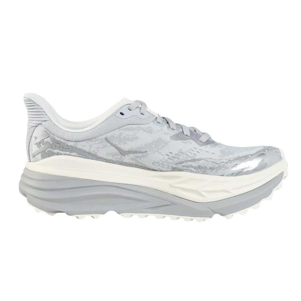 HOKA Stinson 7 Trail Running Shoes Size (Light Gray, 25.5, Men's, 1141530-SLBS)