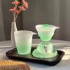 JIUMUQING Frosted Glass Teaware Collection