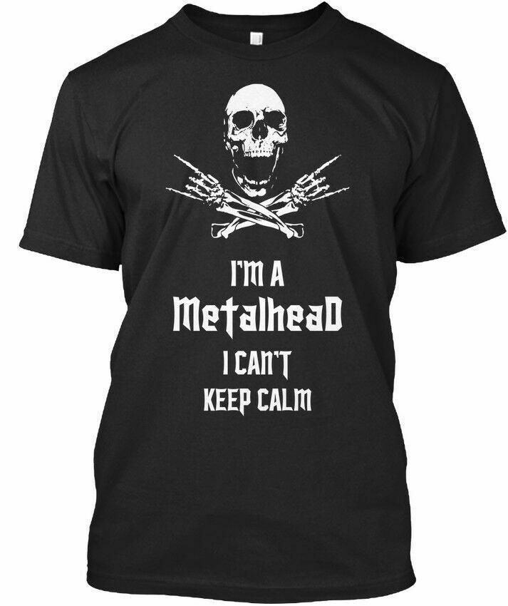

Футболка Heavy Metal TS Metalhead Im AI Cant Keep Calm Премиум-футболка