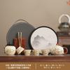 Guofeng Travel Set Gifts Guochao Outdoor Ancient Rhyme Pot Car Express Cup Tea Set Enterprise
