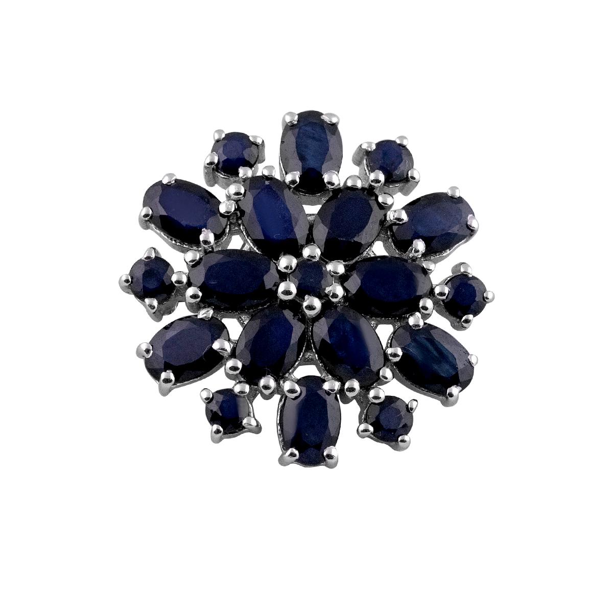 

Срібна брошка з натуральним сапфіром 7ct (2106548)