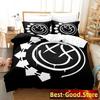 Juego de Cama Impresión 3D Top Blink-182 Niños Jóvenes Niñas Jóvenes Individual Doble Queen King Medidas Suave Funda Nórdica Funda de Almohada Cama Para niños Adulto
