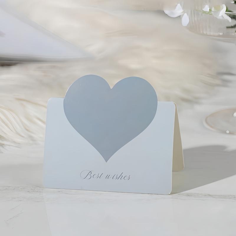 10pcs Love 3D Card Festival Universal Card Valentine's Day Christmas Blessing Card Gratitude Card Wedding Gift Decoration Card