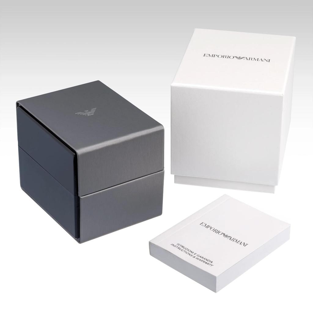 Emporio Armani AR1893 Dress Gold Gold and AR1893 Men's Watch, Black,