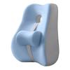 Lumbar Support Cushion Memory Foam Back Support Chair Lumbar Cushion with Adjustable Slider for Office Chair Computer Desk Chair Long Sitting Hours