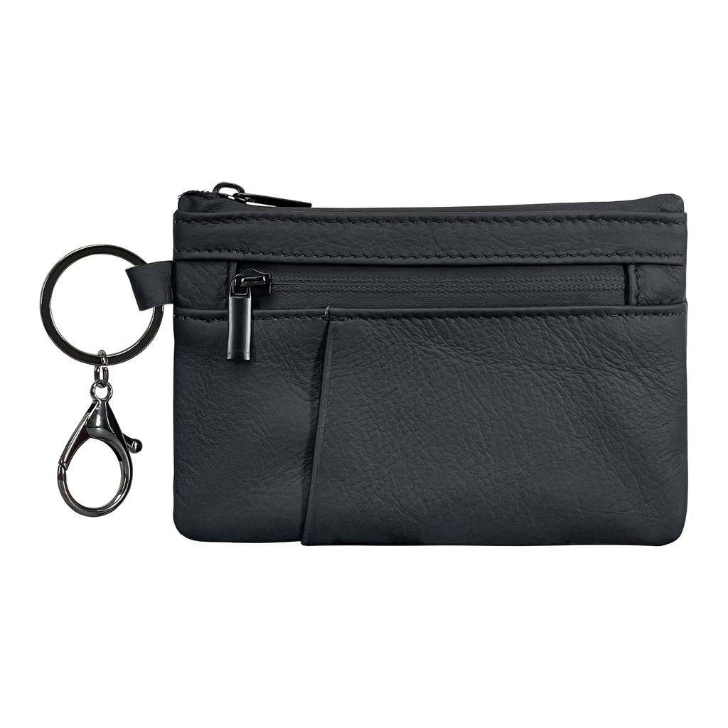 Classic Leather Rfid Coin Purse With Waterresistant And Antibacterial Features For Daily Use