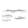 4pcs / set Professional Stainless Steel Gua Sha Scraping Massage Health Care Tools Kit with Aluminum