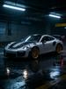 CCA 1:32 Porsche 911 GT2 RS Model Car, Zinc Alloy Metal Ornament, Collectible Gift Car